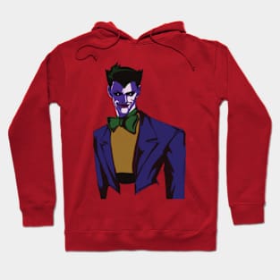 The Dot-Eyed Joker - Dark Fan Art Hoodie